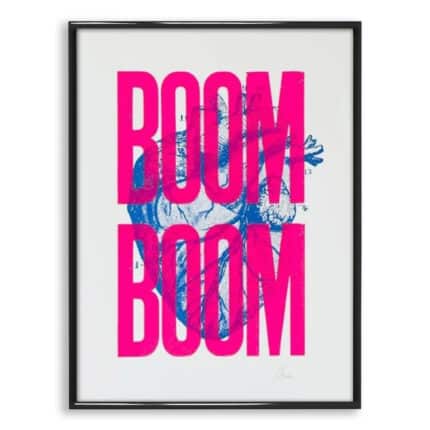 Affiche Pappus Boom Boom Rose