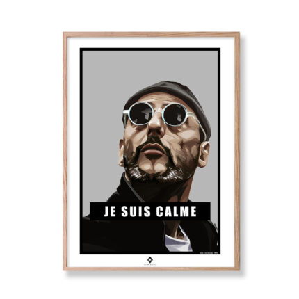 affiche je suis calme les Éditions de l’œil