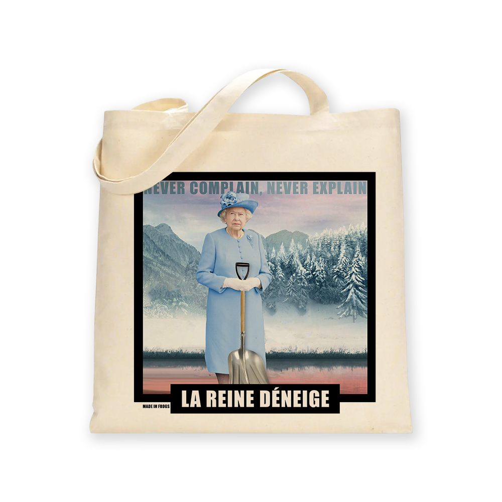 Tote Bag Les Editions De L'oeil La Reine Deneige Tote Bag Les Editions De L'oeil La Reine Deneige