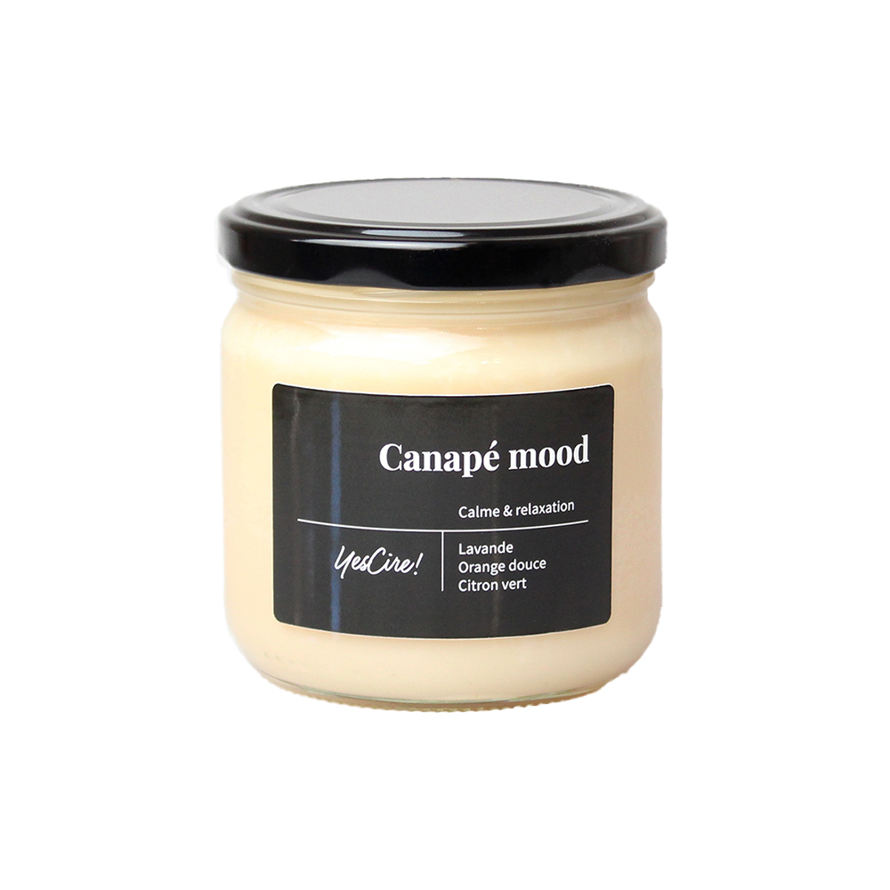 bougie yes cire canapé mood bougie yes cire canapé mood