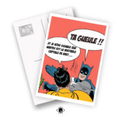 cartes postales les éditions de l'oeil batman nantes