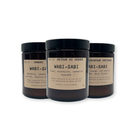 Collection Bougies Wabi Sabi 150