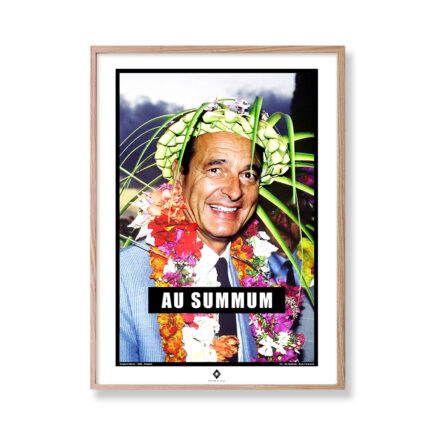frogs rennes affiche editions de l'oeil chirac au summum