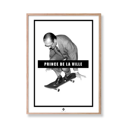 frogs rennes affiche editions de l'oeil chirac prince de la ville skate