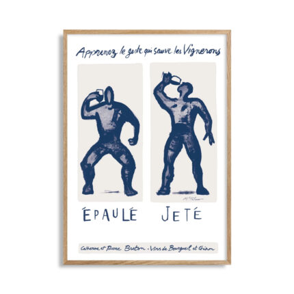 la carte des vins épaulé jeté