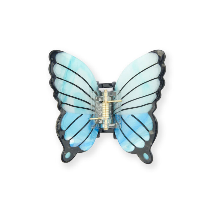 Grande Pince À Cheveux Coucou Suzette Papillon Bleu