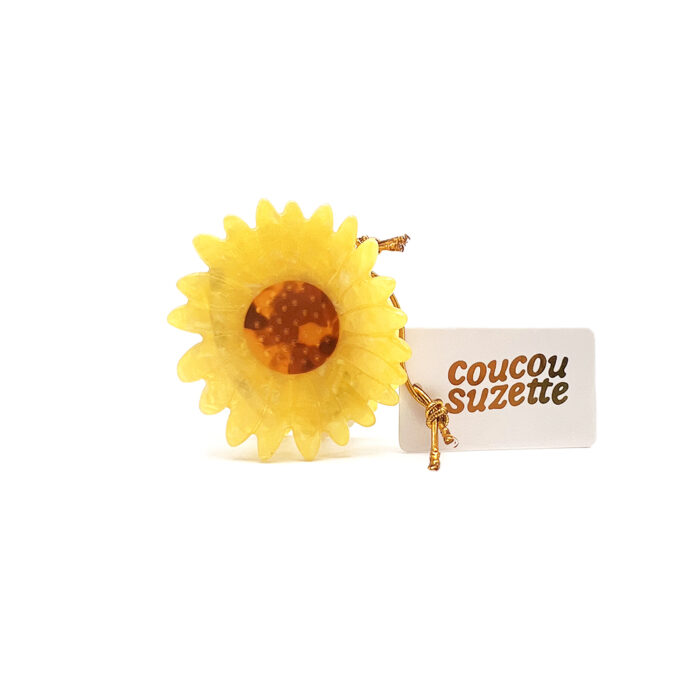 Grande Pince À Cheveux Coucou Suzette Tournesol