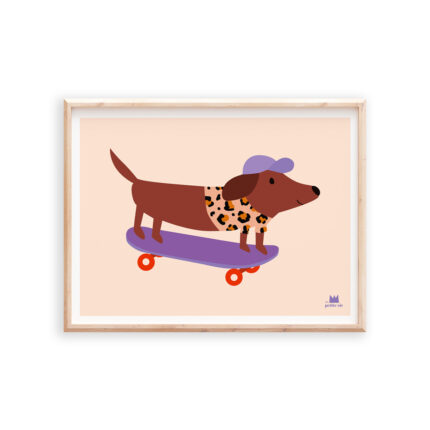 Ma Petite Vie Chien Skate
