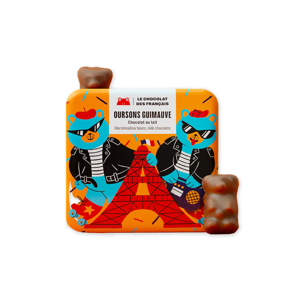 6 Oursons Guimauve Chocolat Au Lait 6 Oursons Guimauve Chocolat Au Lait