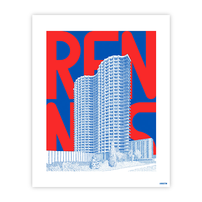 Affichue Augustin Rennes Affiche Augustin Rennes