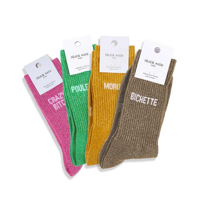 Chaussettes Paillettes Felicie