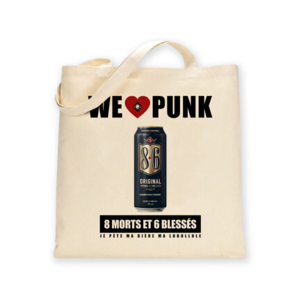We Love Punk Tote Bag